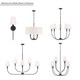 Mairbourne Six Light Linear Chandelier (28906-MB)