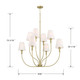 Mairbourne Eight Light Chandelier (28908-VB)