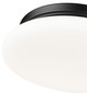 Soleil One Light Flush Mount (1025F12-MB-LED)