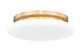 Soleil One Light Flush Mount (1025F12-MGLD-LED)