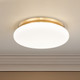 Soleil LED Flush Mount (1025F16-MGLD-LED)