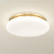 Soleil One Light Flush Mount (1025F20-MGLD-LED)