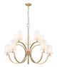 Cordelia Ten Light Chandelier (2016-10MGLD)
