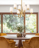 Cordelia Eight Light Chandelier (2016-8MGLD)