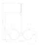 Cordelia Eight Light Chandelier (2016-8MGLD)