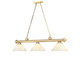 Cordon Three Light Billiard (2306-3HBR-AGM14)