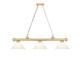 Cordon Three Light Billiard (2306-3HBR-AMO14)