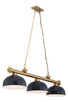 Cordon Three Light Billiard (2306-3HBR-D13MB)
