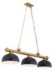 Cordon Three Light Billiard (2306-3HBR-D13MB)