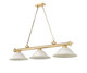 Cordon Three Light Billiard (2306-3HBR-GM16)
