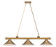 Cordon Three Light Billiard (2306-3HBR-HBR15)