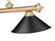 Cordon Three Light Billiard (2306-3HBR-MB15)
