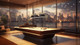Cordon Three Light Billiard (2306-3HBR-MBRZ)