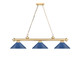 Cordon Three Light Billiard (2306-3HBR-MNB)
