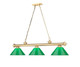 Cordon Three Light Billiard (2306-3HBR-PGR)
