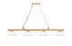 Cordon Four Light Billiard (2306-4HBR-AMO14)