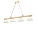 Z-Lite - 2306-4HBR-AWL14 - Four Light Billiard - Cordon - Heritage Brass