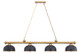 Z-Lite - 2306-4HBR-D12BRZ+HBR - Four Light Billiard - Cordon - Heritage Brass
