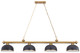 Cordon Four Light Billiard (2306-4HBR-D12BRZ+HBR)