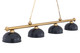 Cordon Four Light Billiard (2306-4HBR-D13MB)