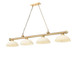 Z-Lite - 2306-4HBR-DGM14 - Four Light Billiard - Cordon - Heritage Brass