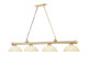 Cordon Four Light Billiard (2306-4HBR-DGM14)