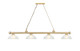 Cordon Four Light Billiard (2306-4HBR-DWL14)