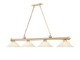 Cordon Four Light Billiard (2306-4HBR-GM16)