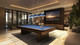 Cordon Four Light Billiard (2306-4HBR-MNB)