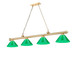 Z-Lite - 2306-4HBR-PGR - Four Light Billiard - Cordon - Heritage Brass