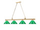 Cordon Four Light Billiard (2306-4HBR-PGR)