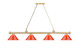 Cordon Four Light Billiard (2306-4HBR-PRD)