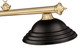 Cordon Four Light Billiard (2306-4HBR-SBRZ)