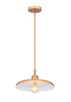 Camden One Light Pendant (2308P14-RB)