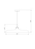 Camden One Light Pendant (2308P24-RB)