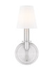 Tova One Light Wall Sconce (3049-1S-BN)