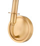 Tova One Light Wall Sconce (3049-1S-RB)