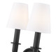 Tova Two Light Wall Sconce (3049-2S-MB)