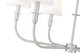 Tova Six Light Chandelier (3049-32BN)