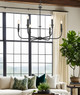 Tova Six Light Chandelier (3049-32MB)