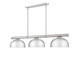 Z-Lite - 3050-3BN-D13BN - Three Light Billiard - Vanguard - Brushed Nickel
