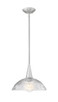 Z-Lite - 3051P12-BN - One Light Pendant - Lunelle - Brushed Nickel