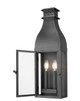 Toulouse Two Light Outdoor Wall Mount (5030M-BK)