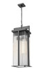 Fortis Three Light Outdoor Chain Mount Ceiling Fixture (5031CHXL-BK)