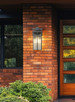 Fortis One Light Outdoor Wall Mount (5031M-BK)