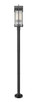 Fortis Two Light Outdoor Post Mount (5031PHBR-5012P-BK)