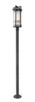Z-Lite - 5031PHBR-567P-BK - Two Light Outdoor Post Mount - Fortis - Sand Black
