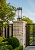 Fortis Three Light Outdoor Pier Mount (5031PHXLR-533PM-BK)