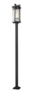 Fortis Three Light Outdoor Post Mount (5031PHXLS-536P-BK)