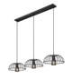 Z-Lite - 623P16-3L-MB - Three Light Linear Chandelier - Valencia - Matte Black